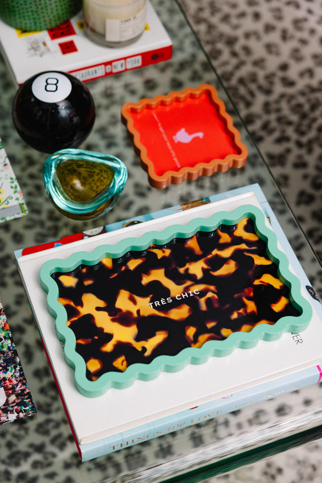 Tres Chic Lacquer Tray - Furbish Studio