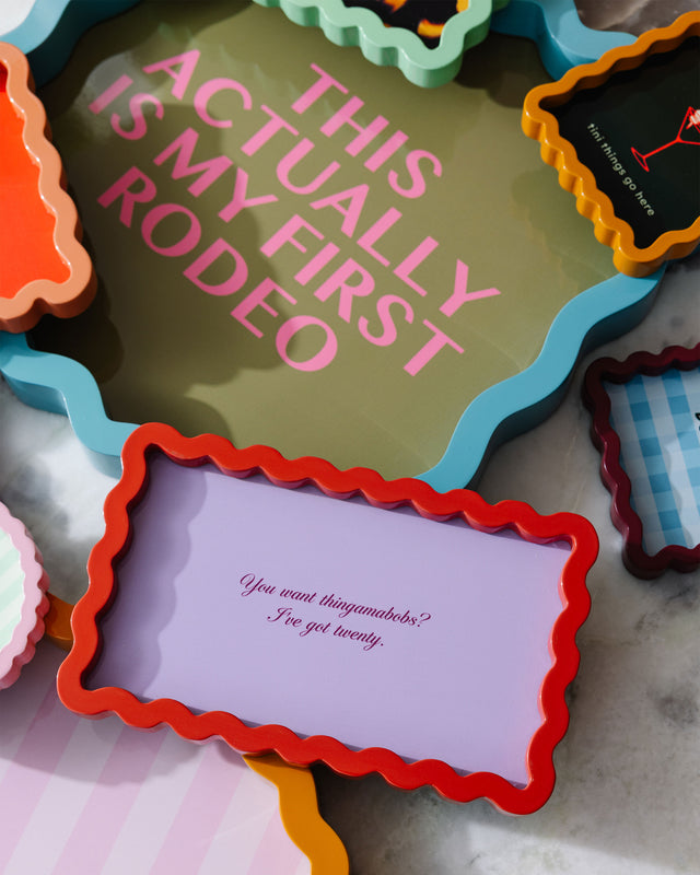 Thingamabobs Lacquer Tray - Furbish Studio