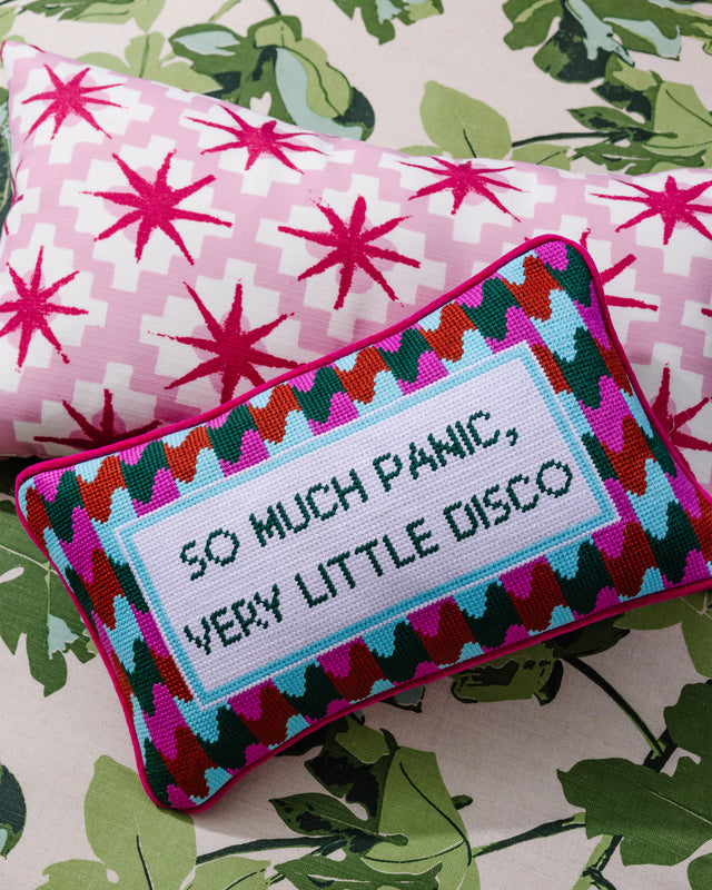 Panic at the Disco Needlepoint Pillow - Furbish Studio