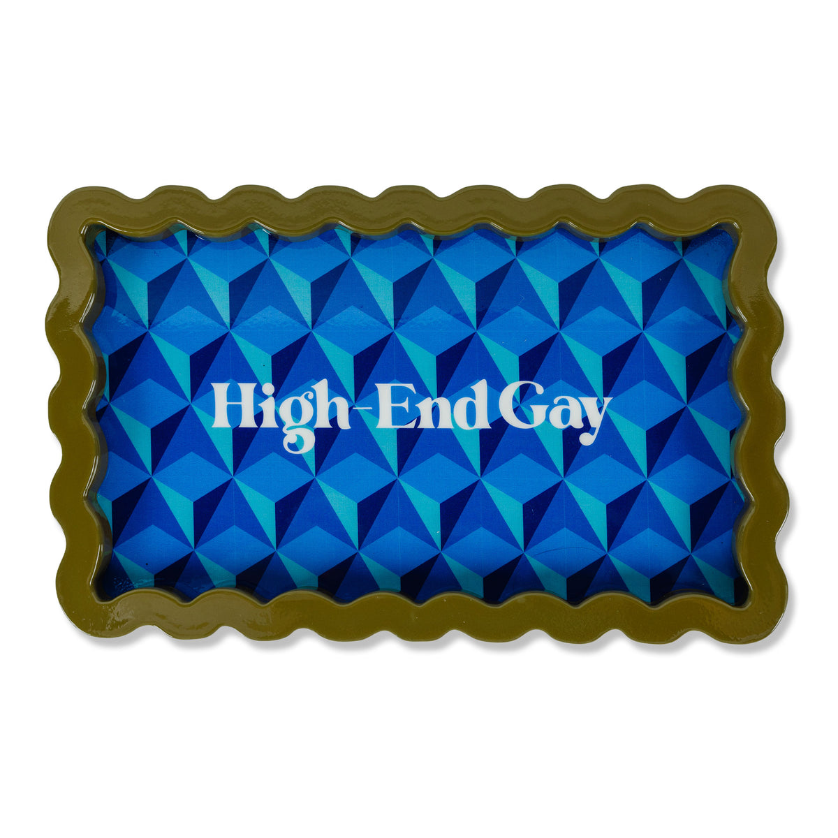 High End Gay Lacquer Tray - Furbish Studio