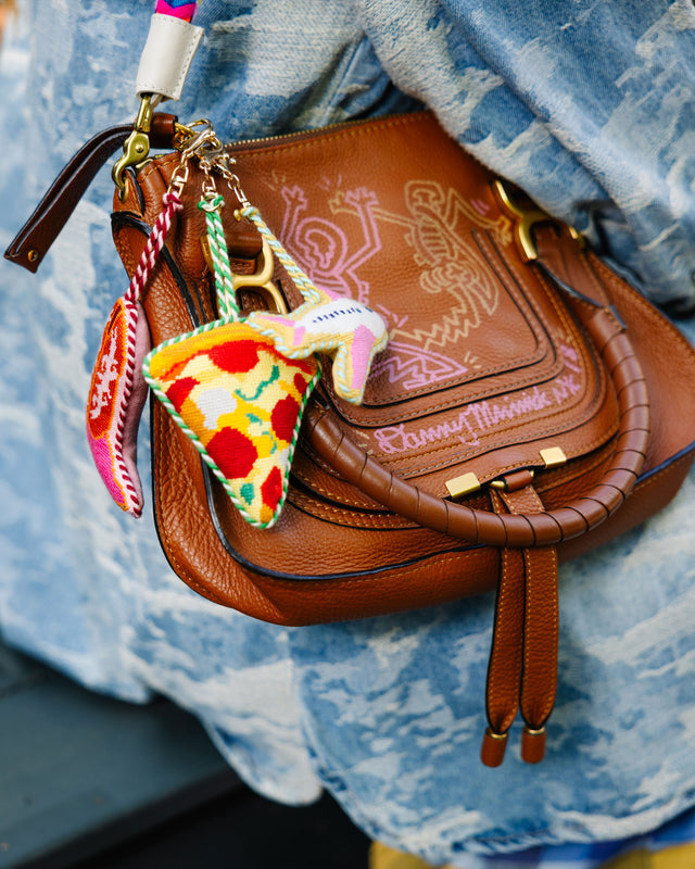 Pizza Slice - Bag Charm - Furbish Studio
