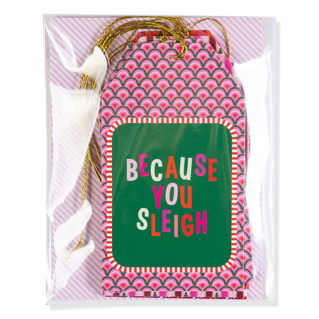 Gift Tag S/8 - Booze Set - Furbish Studio