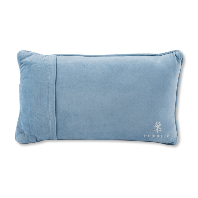Go Find Less Needlepoint Pillow - Furbish Studio