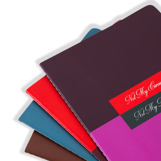 Stitched Notebook S/4 - Colorblock - Furbish Studio