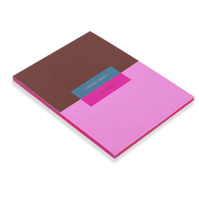 Notepad - Not Needy - Furbish Studio