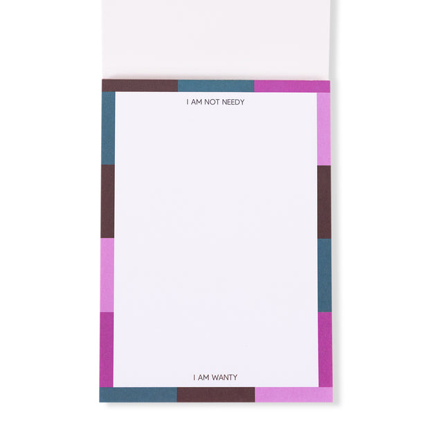 Notepad - Not Needy - Furbish Studio