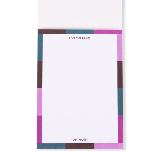 Notepad - Not Needy - Furbish Studio