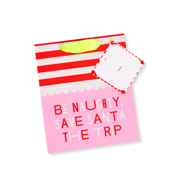 Gift Bag - Be Naughty - Furbish Studio
