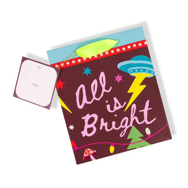 Gift Bag - All Is Bright - Furbish Studio