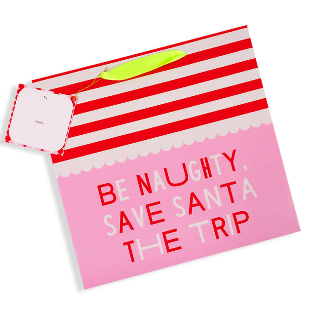 Gift Bag - Be Naughty - Furbish Studio