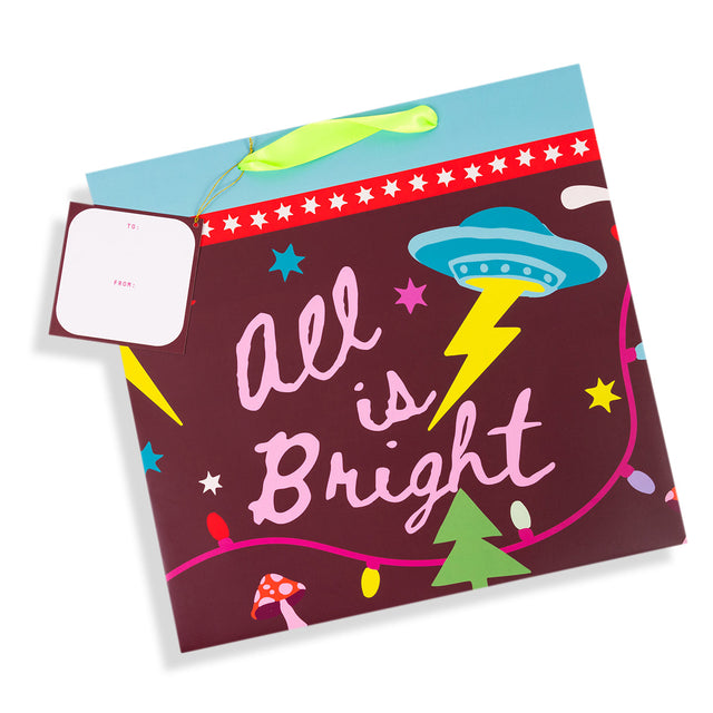 Gift Bag - All Is Bright - Furbish Studio