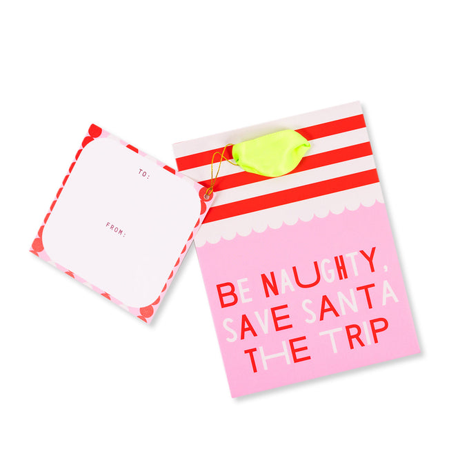 Gift Bag - Be Naughty - Furbish Studio