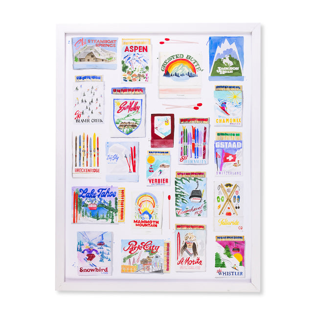 Ski Resort Collection Matchbook - Furbish Studio