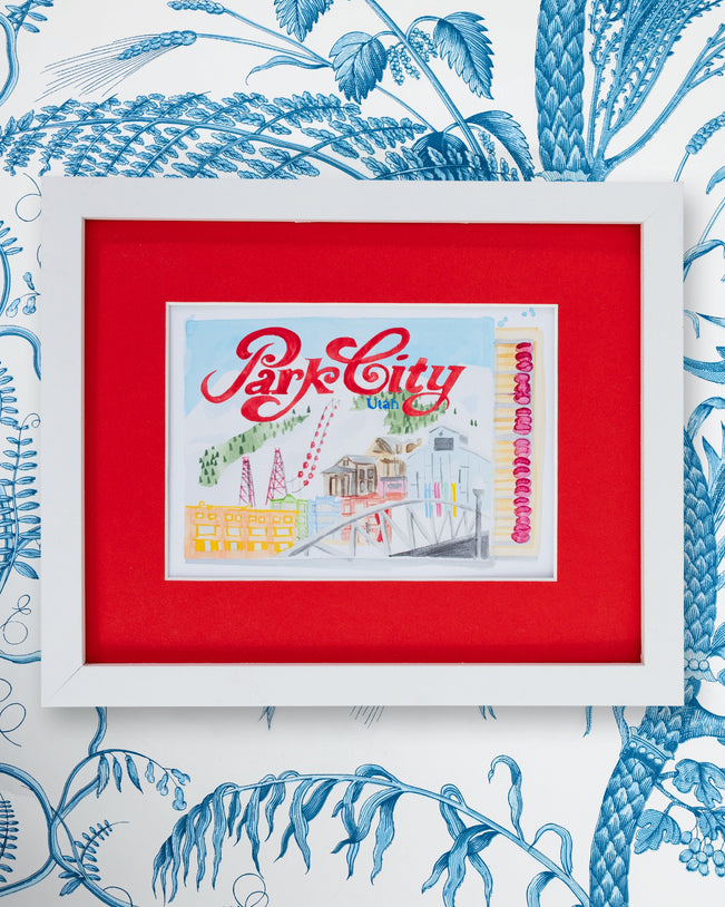 Park City Utah Matchbook - Furbish Studio
