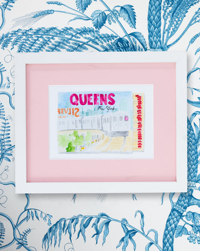 Queens New York Matchbook - Furbish Studio