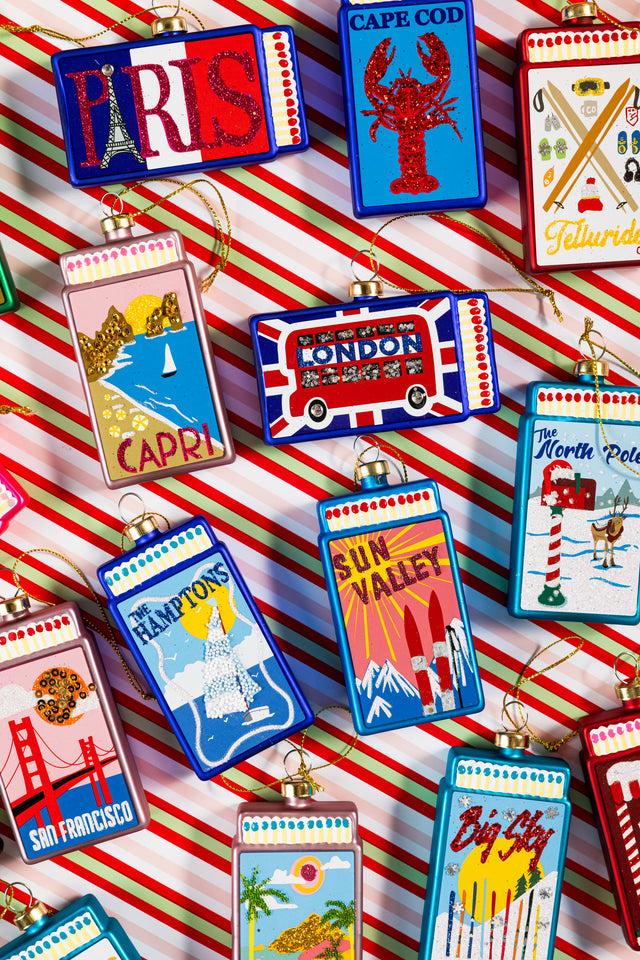 Matchbook Ornament - Capri - Furbish Studio