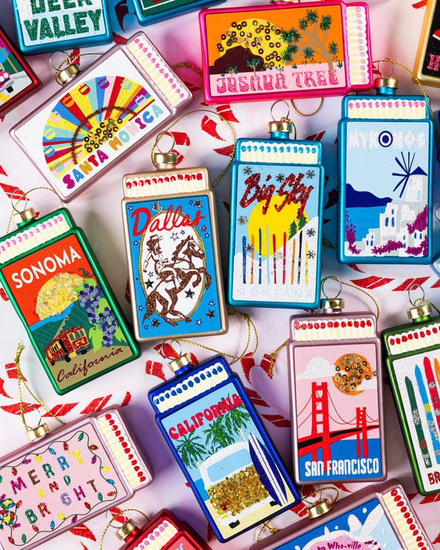 Matchbook Ornament - Sonoma - Furbish Studio