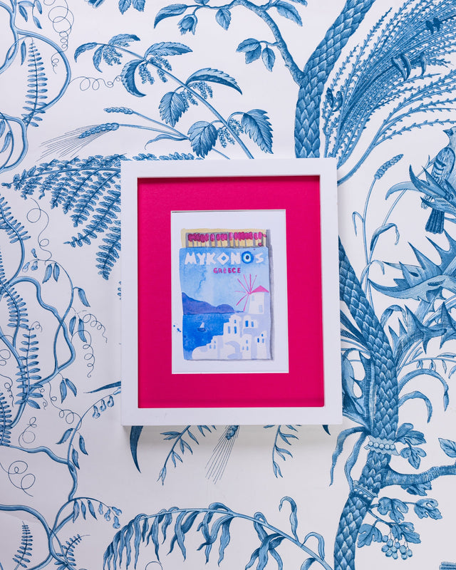 Mykonos Matchbook - Furbish Studio