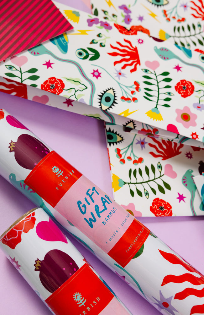 Wrapping Paper Sheets - Nammos - Furbish Studio