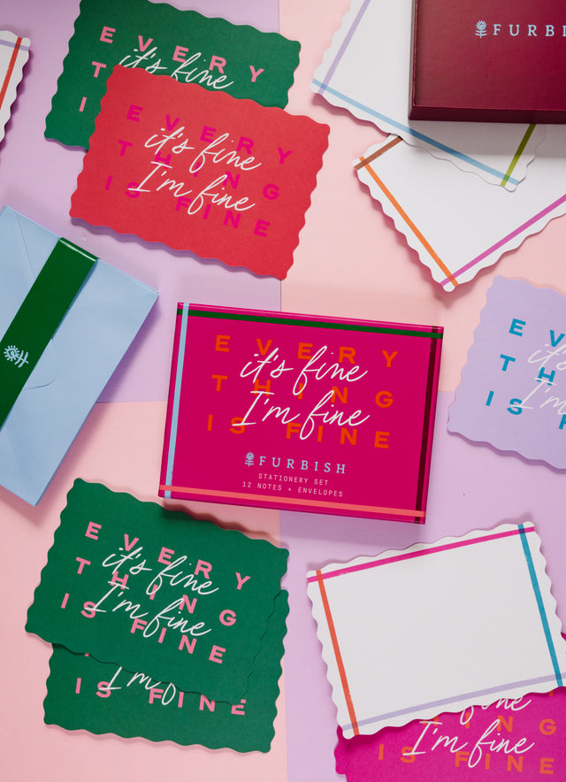 Stationery S/12 - Everything's Fine - Furbish Studio