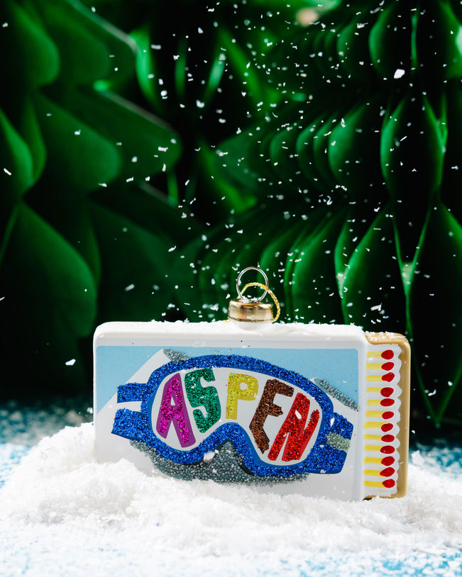 Matchbook Ornament - Aspen - Furbish Studio