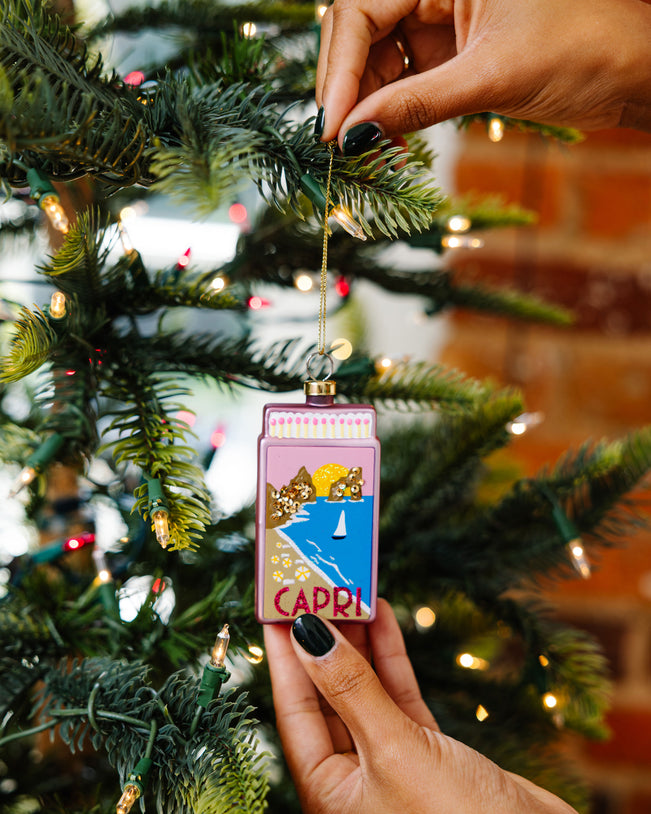 Matchbook Ornament - Capri - Furbish Studio