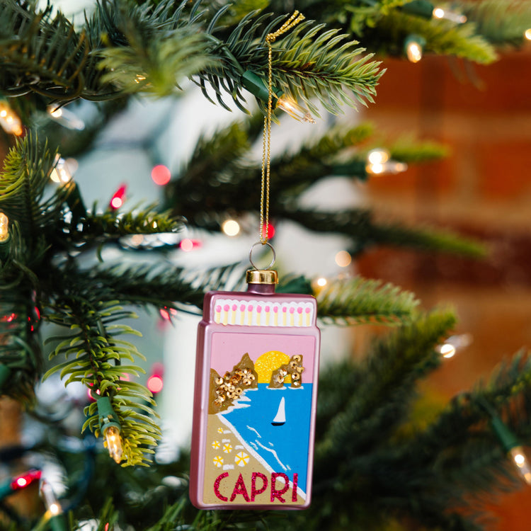 Matchbook Ornament - Capri - Furbish Studio