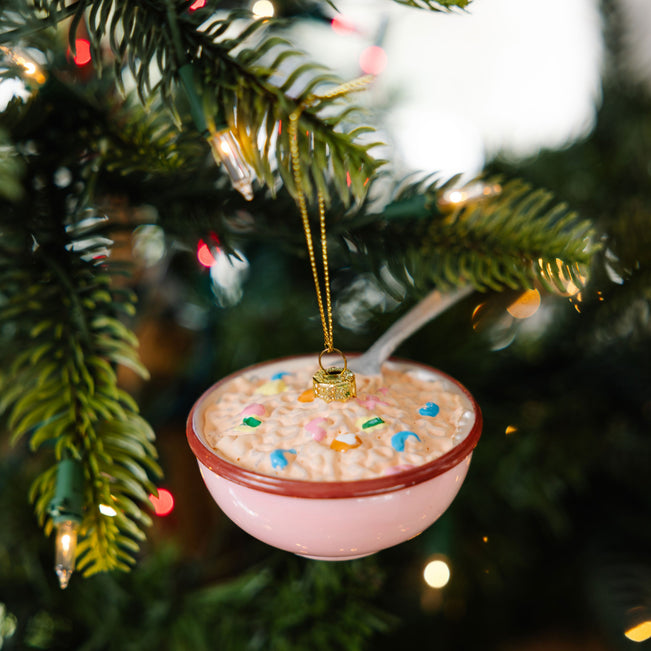 Bowl of Luckiest Charms Ornament - Furbish Studio