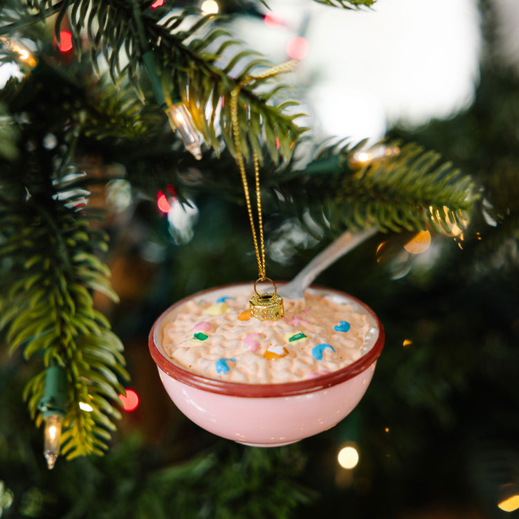 Bowl of Luckiest Charms Ornament - Furbish Studio