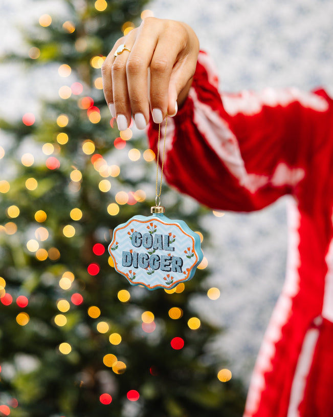 Scallop Ornament - Goal Digger - Furbish Studio