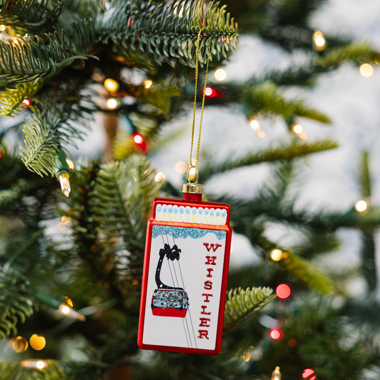 Matchbook Ornament - Whistler - Furbish Studio