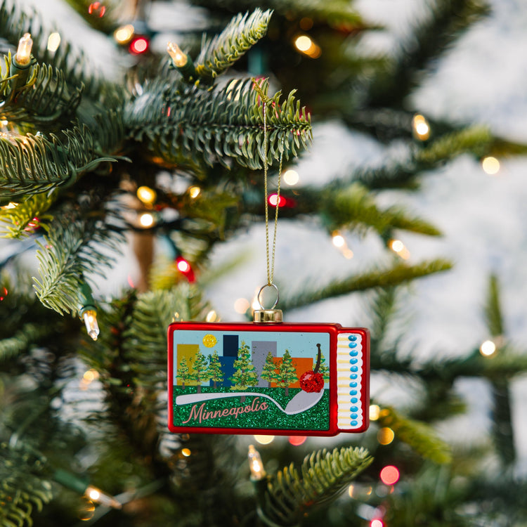 Matchbook Ornament - Minneapolis - Furbish Studio