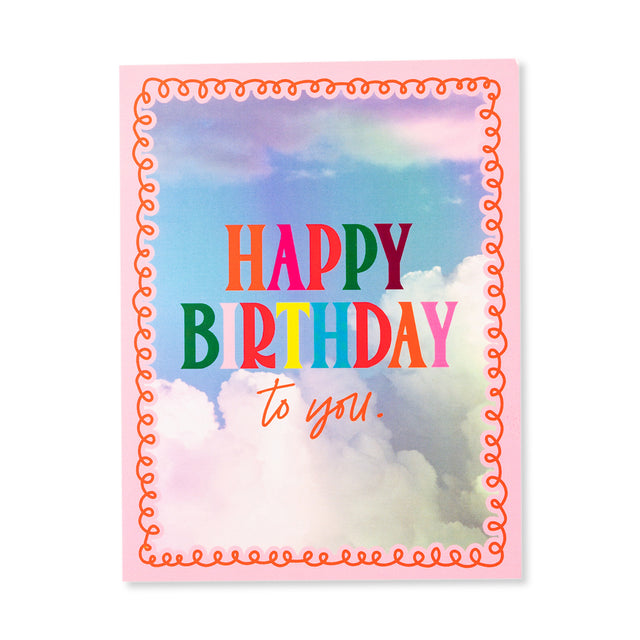 Boxed Greeting Card S/8 - Birthday - Furbish Studio
