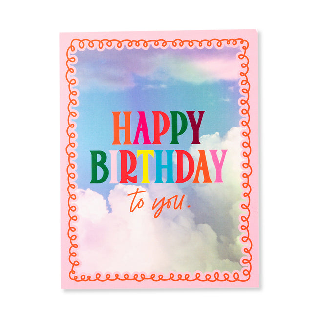 Boxed Greeting Card S/8 - Birthday - Furbish Studio