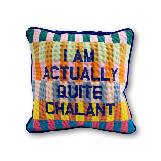 Chalant Needlepoint Pillow - Furbish Studio