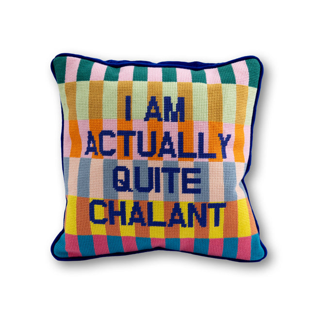 Chalant Needlepoint Pillow - Furbish Studio