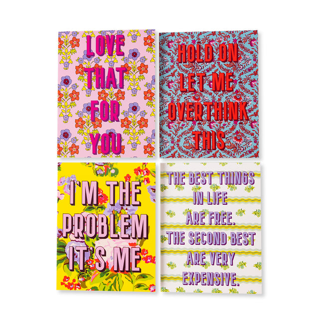 Boxed Greeting Card S/8 - Ditzy Floral - Furbish Studio