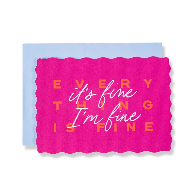 Stationery S/12 - Everything's Fine - Furbish Studio