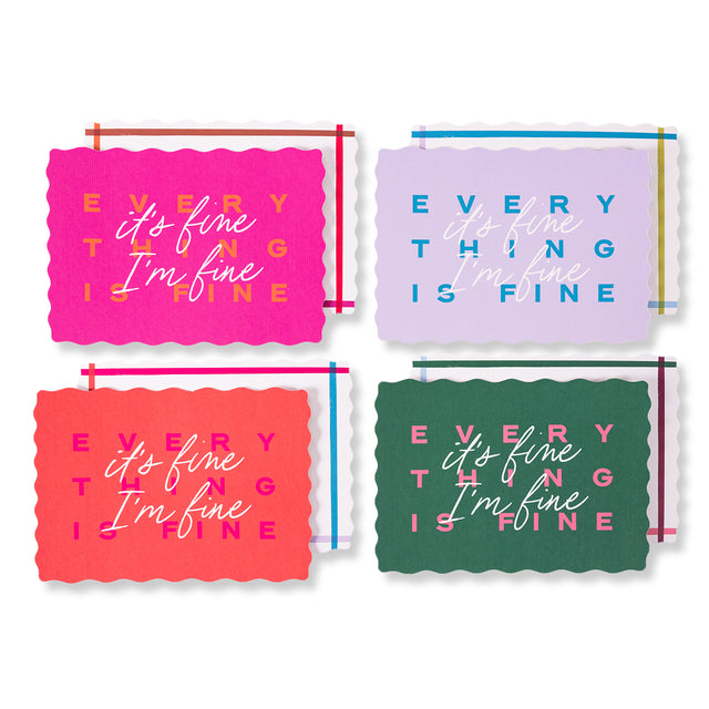 Stationery S/12 - Everything's Fine - Furbish Studio