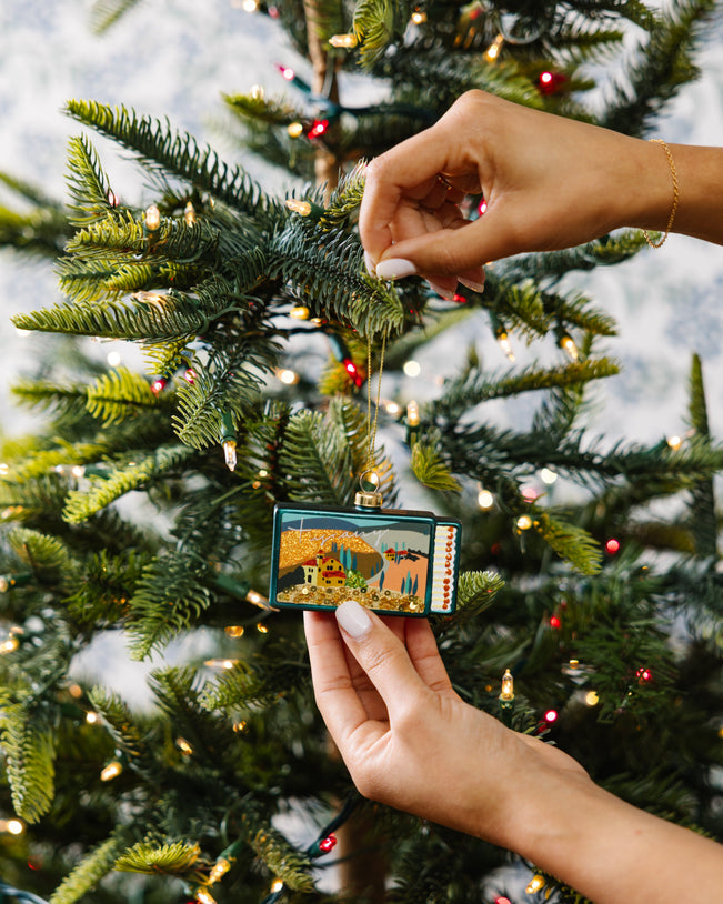 Matchbook Ornament - Tuscany - Furbish Studio