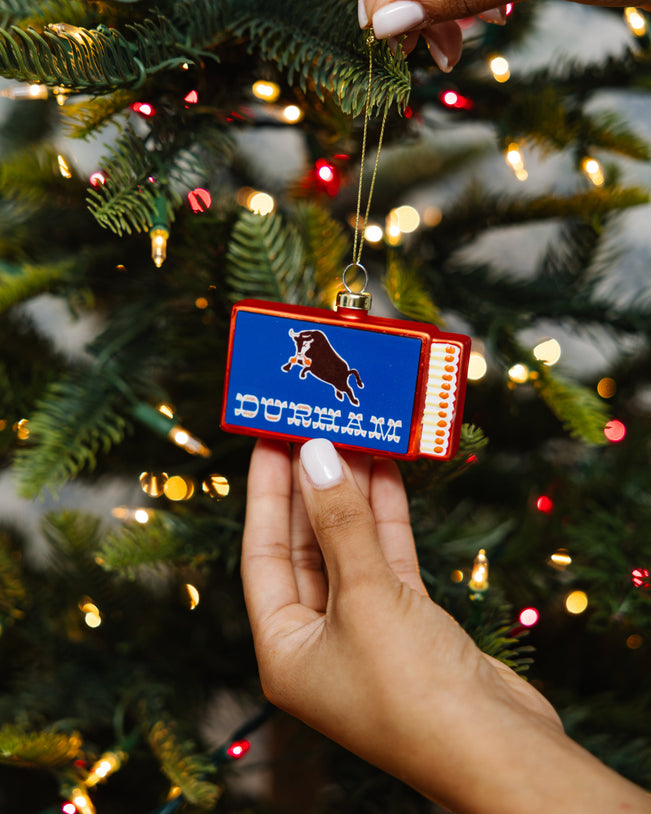 Matchbook Ornament - Durham - Furbish Studio