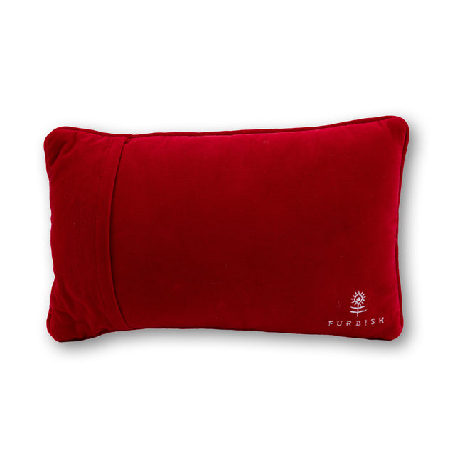 Bisous Needlepoint Pillow - Furbish Studio