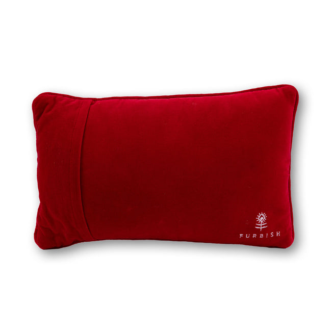 Bisous Needlepoint Pillow - Furbish Studio