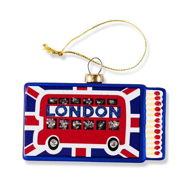 Matchbook Ornament - London - Furbish Studio