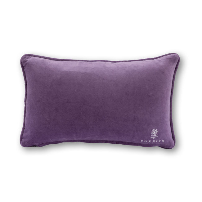 Fun in Dysfunctional Needlepoint Pillow - Furbish Studio