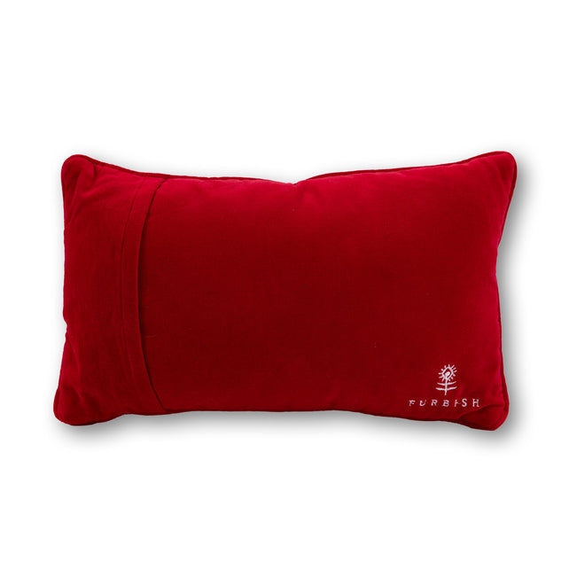 God Testing Me Needlepoint Pillow - Furbish Studio