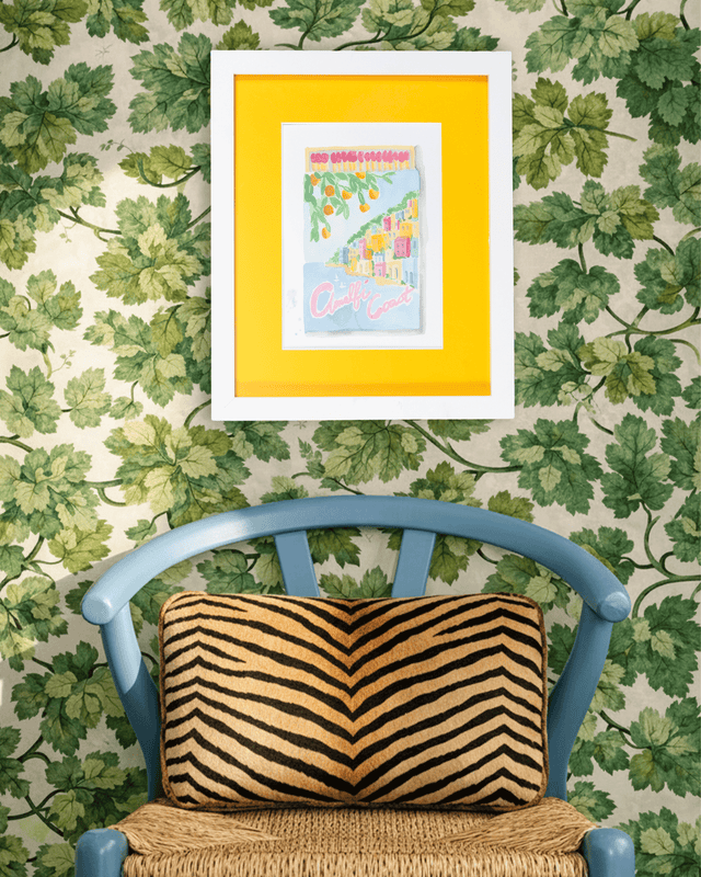 Amalfi Coast Matchbook Art Print - Furbish Studio