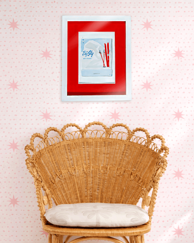 Big Sky Matchbook Art Print - Furbish Studio