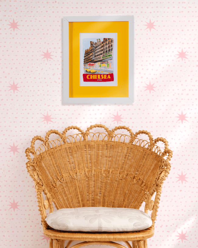 Chelsea NYC Matchbook Art Print - Furbish Studio