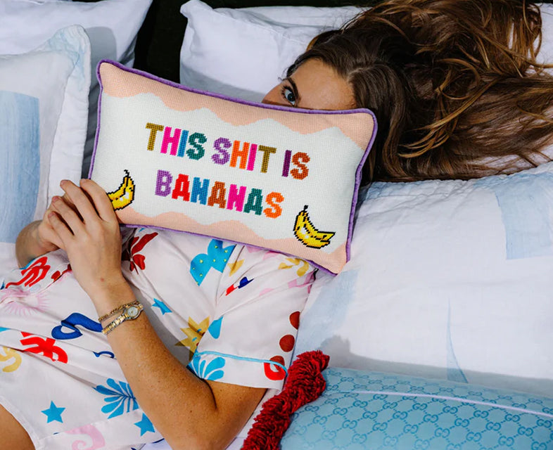 Needlepoint pillows